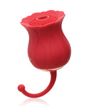 Inmi Royalty Rose Suction & Clit Stimulator - Red