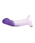 Strap U G Swirl G-Spot Silicone Dildo - Purple