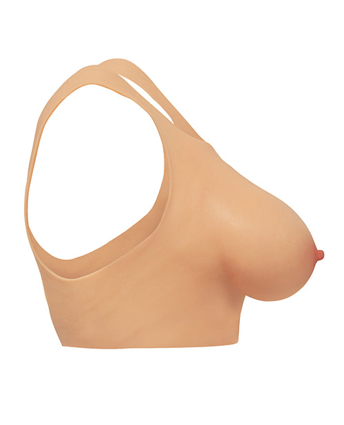 Master Series Perky Pair D Cup Silicone Breasts - Light Product Image.