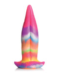 Consolador de lengua de silicona con beso de unicornio que brilla en la oscuridad