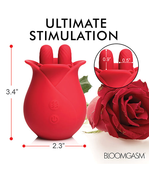 Bloomgasm 玫瑰撫摸 10X 陰蒂刺激器 Product Image.
