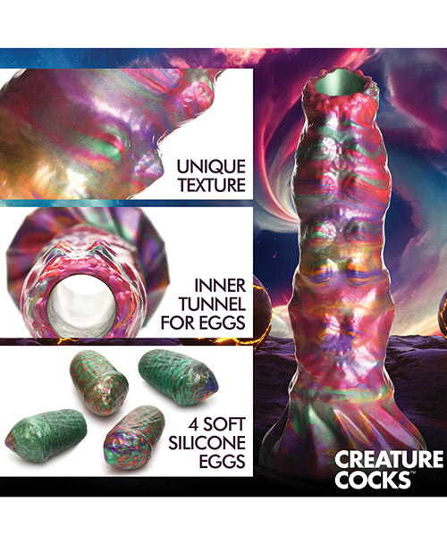 Creature Cocks Alien Egg Silicone Dildo Product Image.