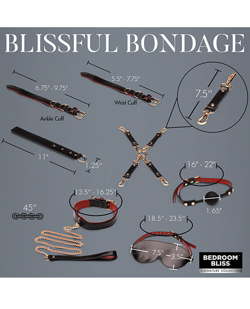 Bedroom Bliss Lover's Deluxe Bondage Set Product Image.