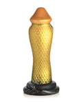 Enchanting Delights: Creature Cocks Golden Mamba Silicone Dildo