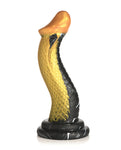 Delicias encantadoras: Creature Cocks Golden Mamba Consolador de silicona