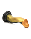 Enchanting Delights: Creature Cocks Golden Mamba Silicone Dildo