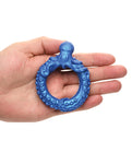 Anillo para el pene Octo de silicona de Creature Cocks Poseidon - Azul