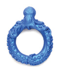 Anillo para el pene Octo de silicona de Creature Cocks Poseidon - Azul