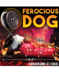 Creature Cocks Cujo Canine Silicone Dildo: Explore Your Wild Desires