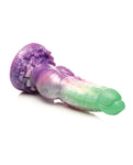 Creature Cocks Aqua Phoenix Consolador de silicona - Jade &amp; Purple Fantasy Pleasure