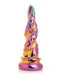 Creature Cocks Enchantress Rainbow Glass Dildo - Mesmerising Kraken Design