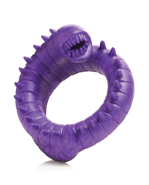 Creature Cocks Slitherine Silicone Cock Ring - Purple Product Image.