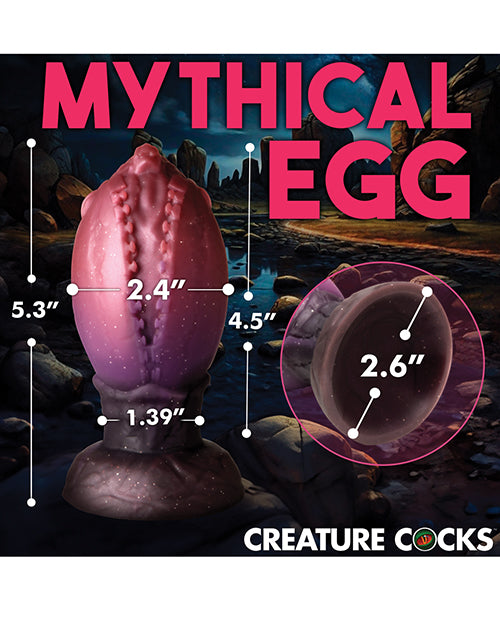 Enchanting Creature Cocks Dragon Hatch Silicone Egg: A Journey to Unforgettable Pleasure Product Image.