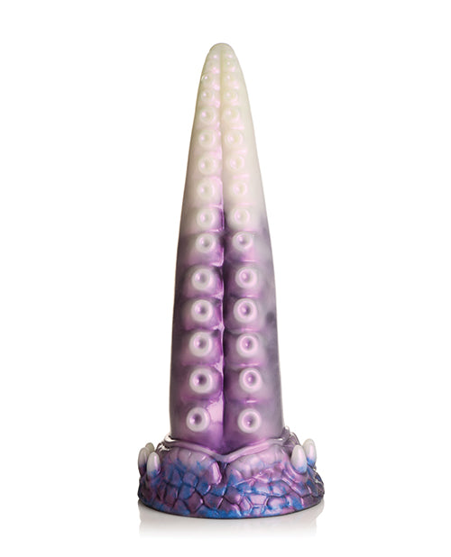 Astropus 觸手矽膠假陽具 - 紫色/白色 Product Image.