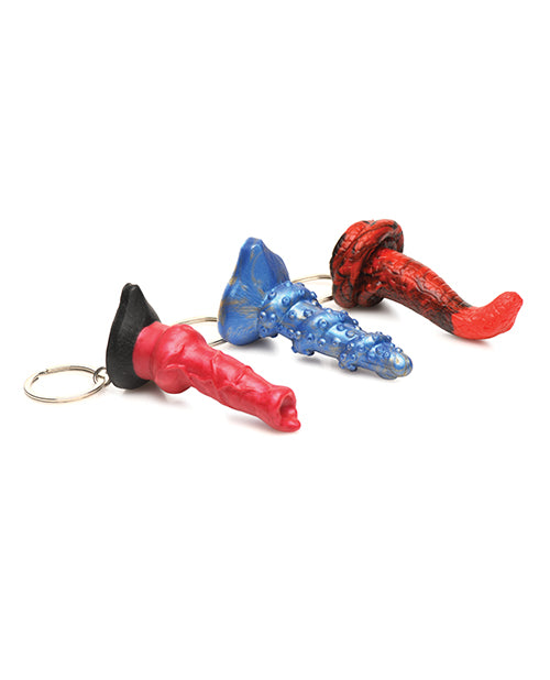 Creature Cocks Mythical Silicone Key Chain Set - Pack of 3