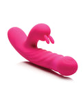 Euforia íntima: ¡bang! Conejo Vibrador y Empujador 10X - Rosa