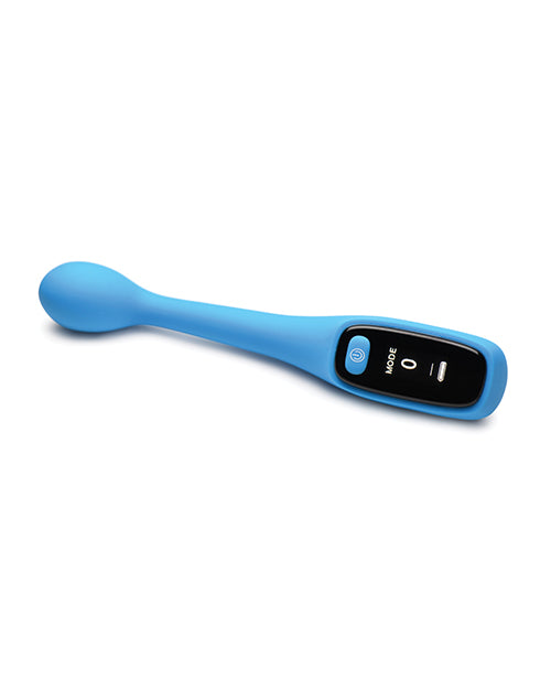 ¡Estallido! Vibrador de punto G digital 10X - Azul Product Image.