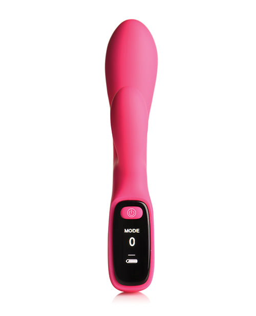 砰! 10X 數位兔子振動器 - 粉紅色 Product Image.