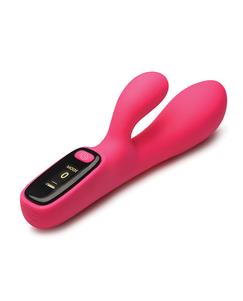 砰! 10X 數位兔子振動器 - 粉紅色 Product Image.