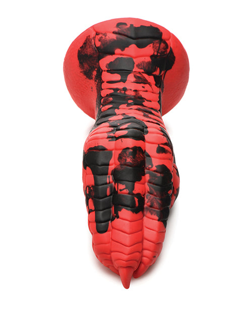 Creature Cocks Demon Claw Fisting Silicone Dildo - Red Product Image.