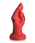 Creature Cocks Demon Claw Fisting Consolador de silicona - Rojo