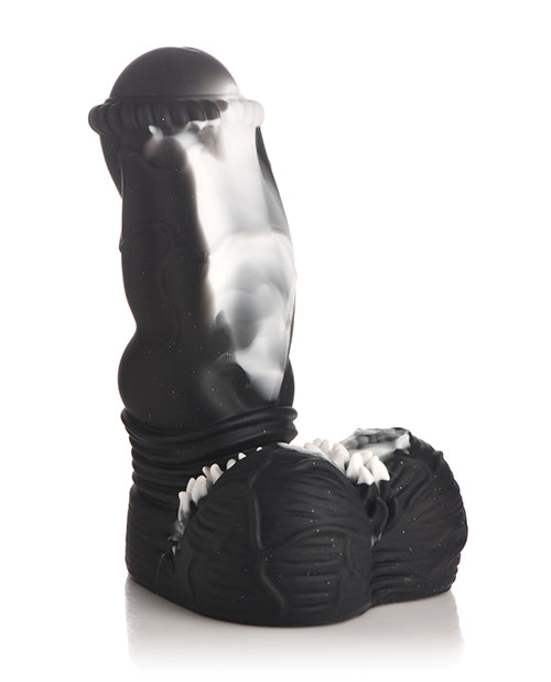 Creature Cocks Venom Silicone Dildo in Black Product Image.