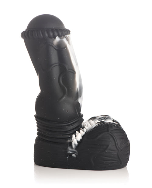 Creature Cocks Venom Silicone Dildo in Black Product Image.