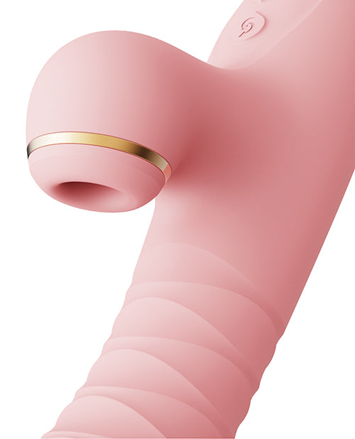 ZALO Rose Thruster: Luxurious Pleasure & Clit-Suction Technology Product Image.