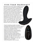 Zero Tolerance The Gentleman Rechargeable Prostate Massager