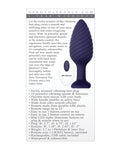 Zero Tolerance Wicked Twister Anal Plug - Purple