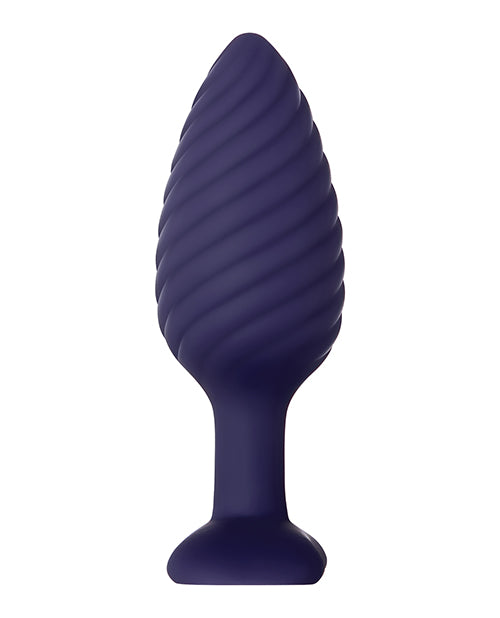 Zero Tolerance Wicked Twister Anal Plug - Purple Product Image.