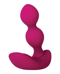 Zero Tolerance Anal Bubble Butt - Burgundy: Inflatable Vibrating Anal Balls
