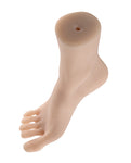 Masturbador con pies de coño de tolerancia cero - Ligero: placer realista en los pies y característica sorpresa