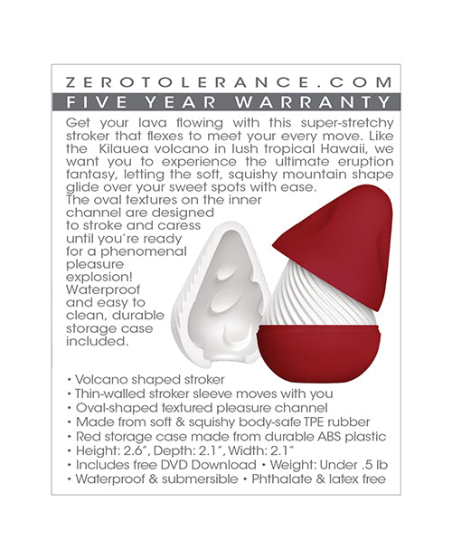 Zero Tolerance Kilauea Stroker: Ignite Your Passion Product Image.