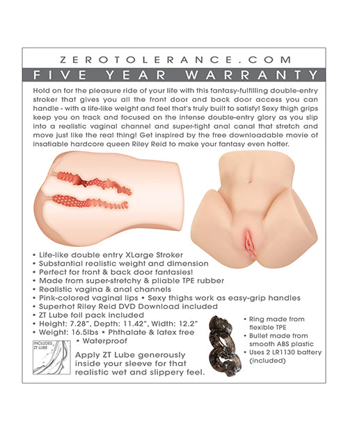 Riley Reid Body Stroker: Double-Entry Pleasure + Movie Download Product Image.