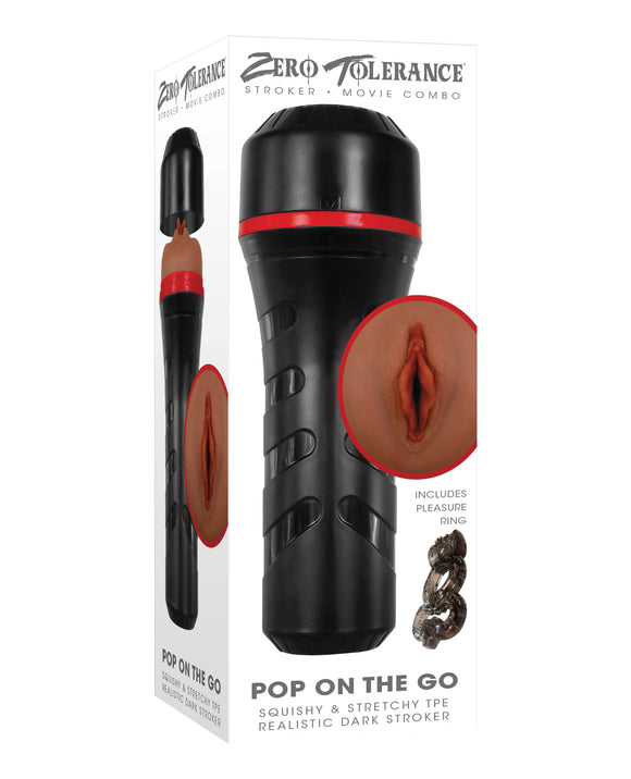 Zero Tolerance Pop On The Go Stroker: la experiencia de placer definitiva Product Image.