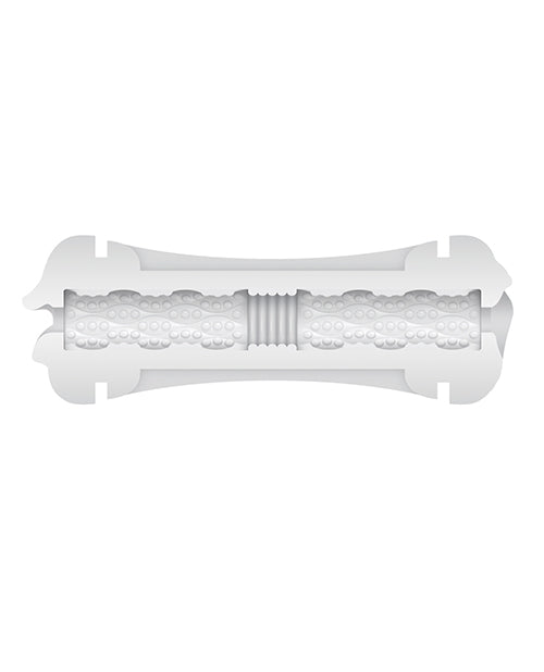 Stroker de doble inmersión Zero Tolerance en blanco Product Image.