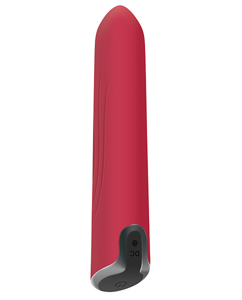 Zero Tolerance Diablo Bullet: Red/Black Vibrating Pleasure Bullet Product Image.