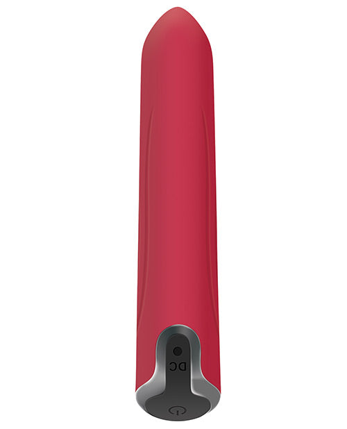 Zero Tolerance Diablo Bullet: Red/Black Vibrating Pleasure Bullet Product Image.