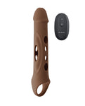 Extensor de pene con vibración Zero Tolerance Big Boy Dark con control remoto