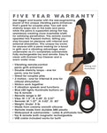 Zero Tolerance 9-Speed Waterproof Vibrating Girth Enhancer - Black