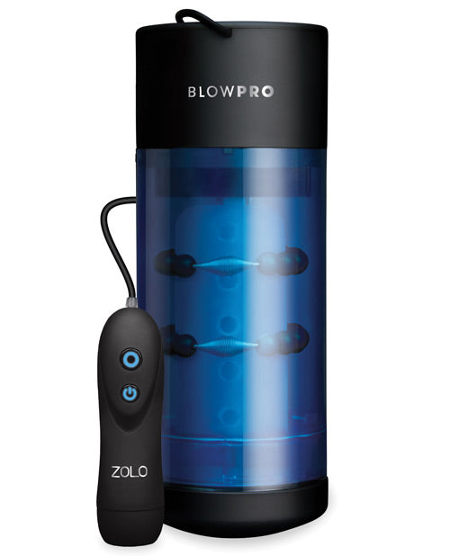 ZOLO Blowpro Automatic Stroking Realistic Blowjob Stimulator Product Image.