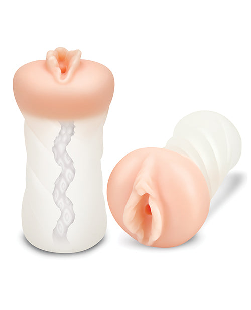 ZOLO Realistic Perfect Girlfriend Dual Density Transparent Stroker Product Image.