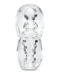 ZOLO Gripz Spinner Stroker: Maximum Pleasure Clear Spinner