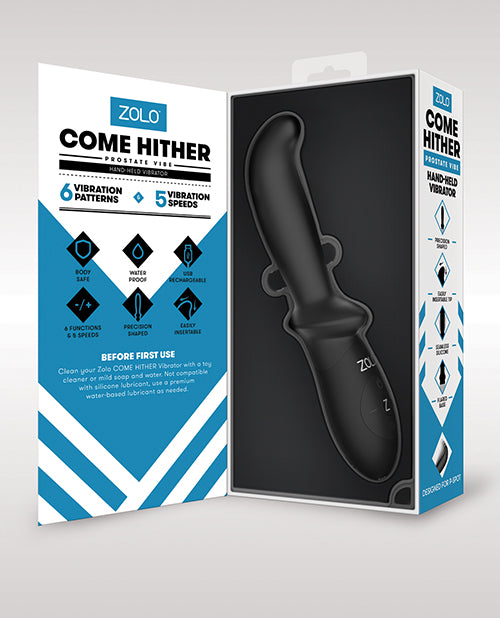 ZOLO Come Hither Prostate Vibe: máxima experiencia de placer Product Image.