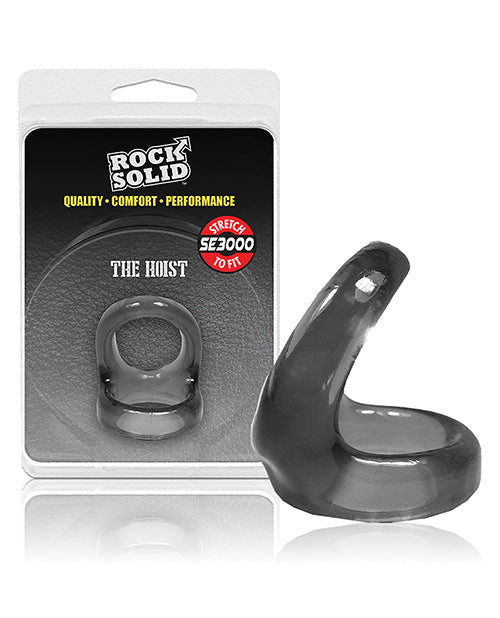 Rock Solid Dual Cock Ring with Ball Support & Size Enhancement - featured product image.