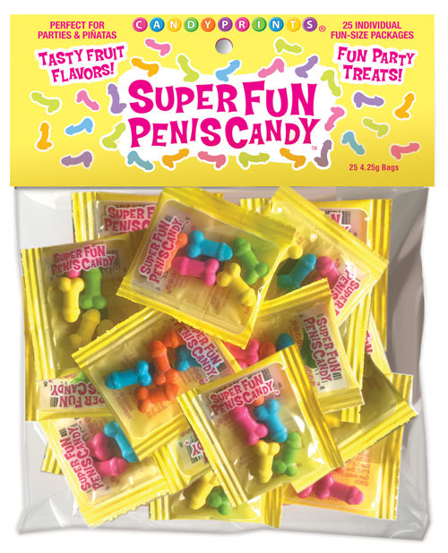 Caramelos para el pene súper divertidos - Paquete de 25 - featured product image.