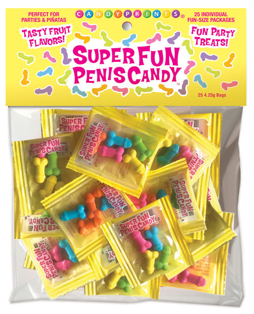 Super Fun Penis Candy - Pack of 25 Product Image.