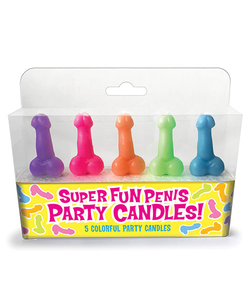 Super Fun Penis Candles - Set of 5 - featured product image.