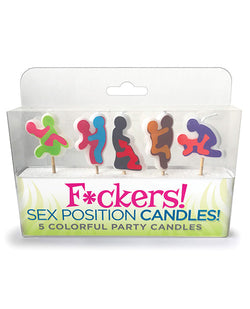 Velas de posición sexual Fuckers de 5 piezas